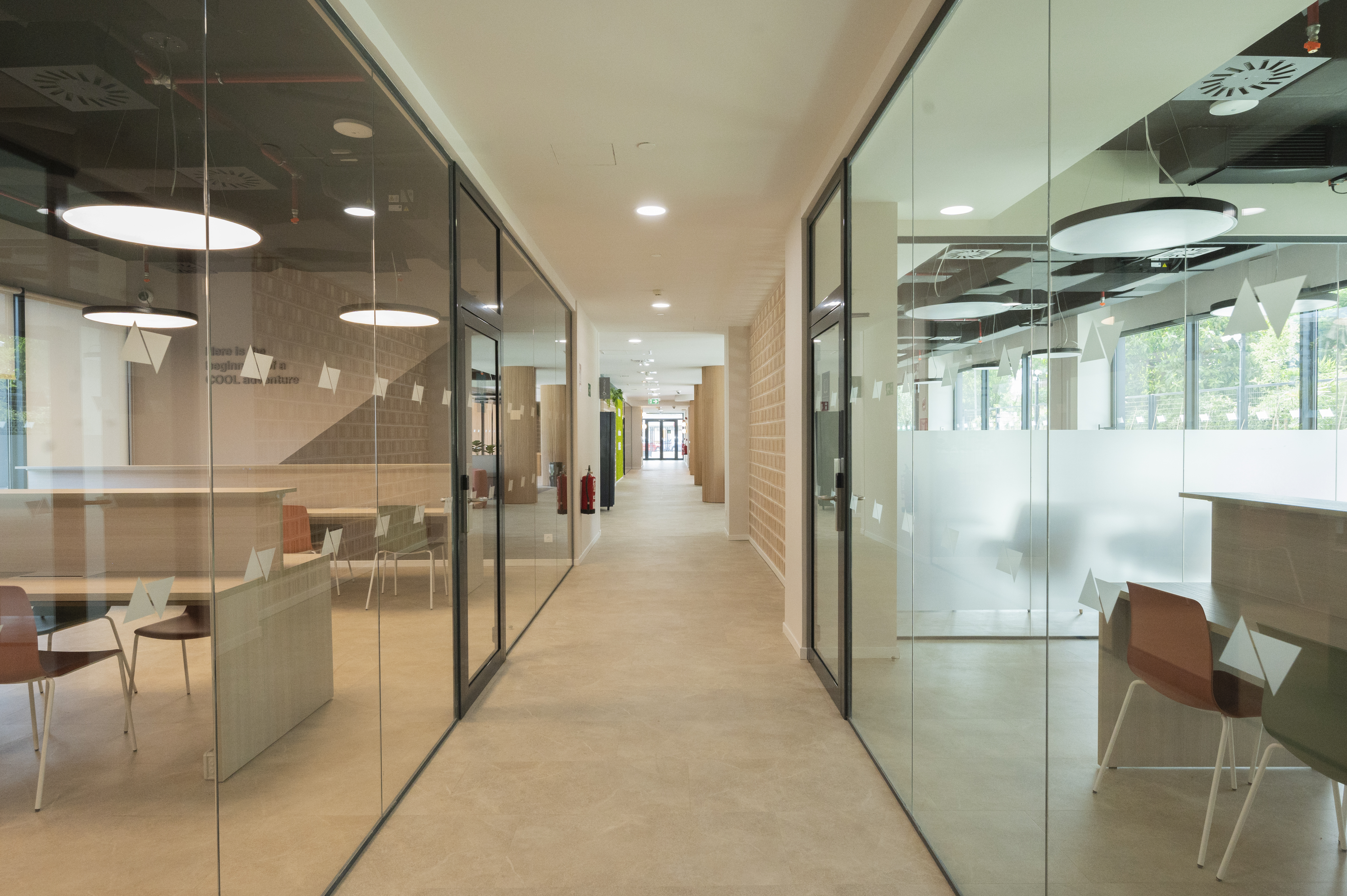 Residencia Universitaria AMRO en Sevilla. Fotografía cedida por Gerflor