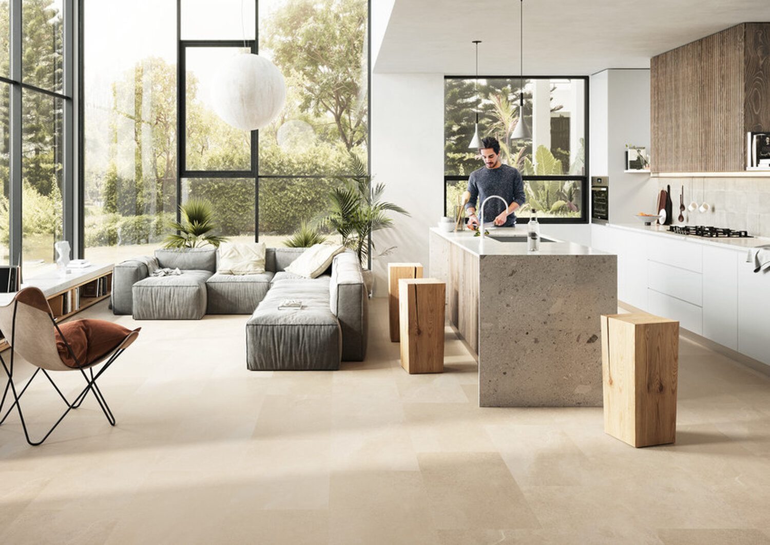 Suelo vinilico para cocina