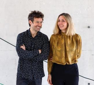 Quique Zarzo y Ángela Cardiel, fundadores de RAUM 41-42