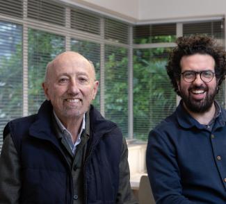 Daniel Bermúdez Samper y Ramón Bermúdez Obregón. Fotografía de Simon Bosch