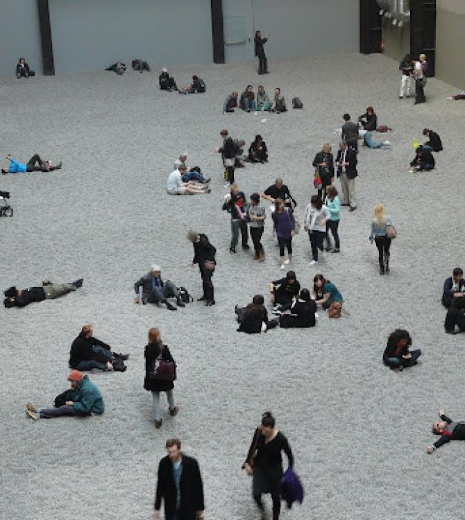 Instalación Sunflower Seeds. Ai Wei Wei. Fotografía de Loz Flowers