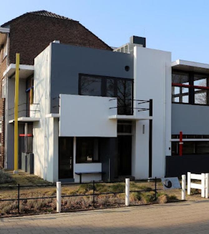 Casa Schröder. Gerrit Rietveld. Fotografía de Sailko