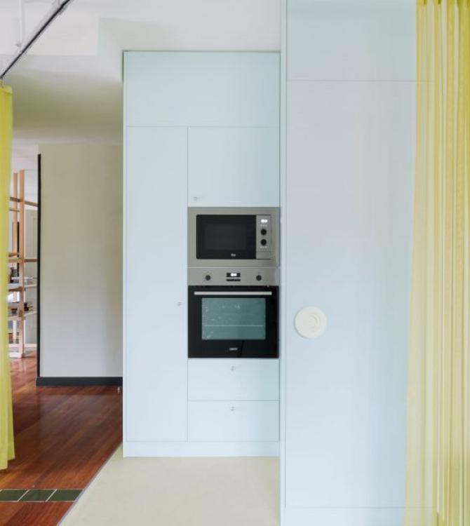 Proyecto Thinner Wall, de Bear Architects. Fotografía de Luis Díaz Díaz.