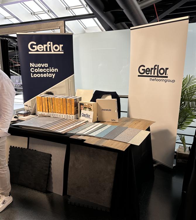 Gerflor Iberia durante el 7º encuentro de la Asociación APR.